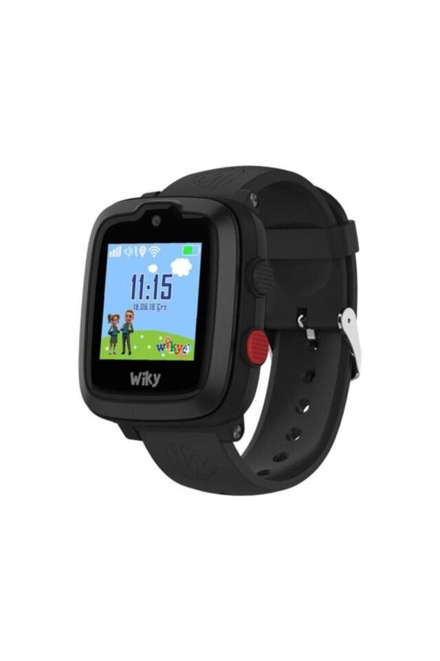 Wiky 4 Plus Akıllı Çocuk Saati Siyah
