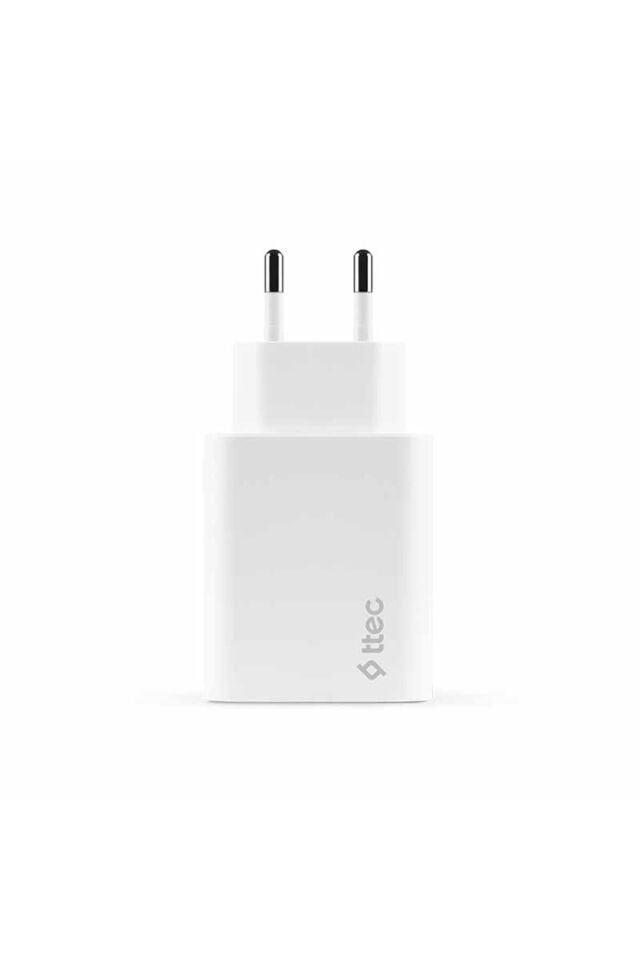 2SCS26B SmartCharger PD 30W USB-C Seyahat Hızlı Şarj Aleti Beyaz