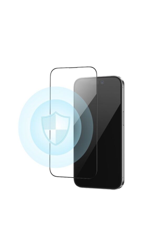 İphone 15tam Kaplayan Hd anti-static Darbe Emici Temperli cam Ekran Koruyucu
